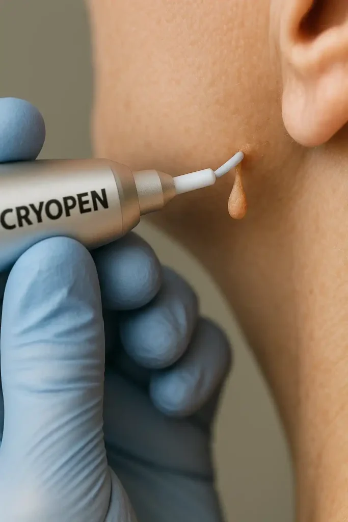 Cryopen for skin tags removal Greater London (Redbridge) speak to our team today!