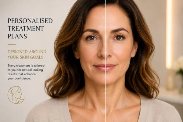 Before and after results of Collagen Lift Therapy Greater London (Redbridge)