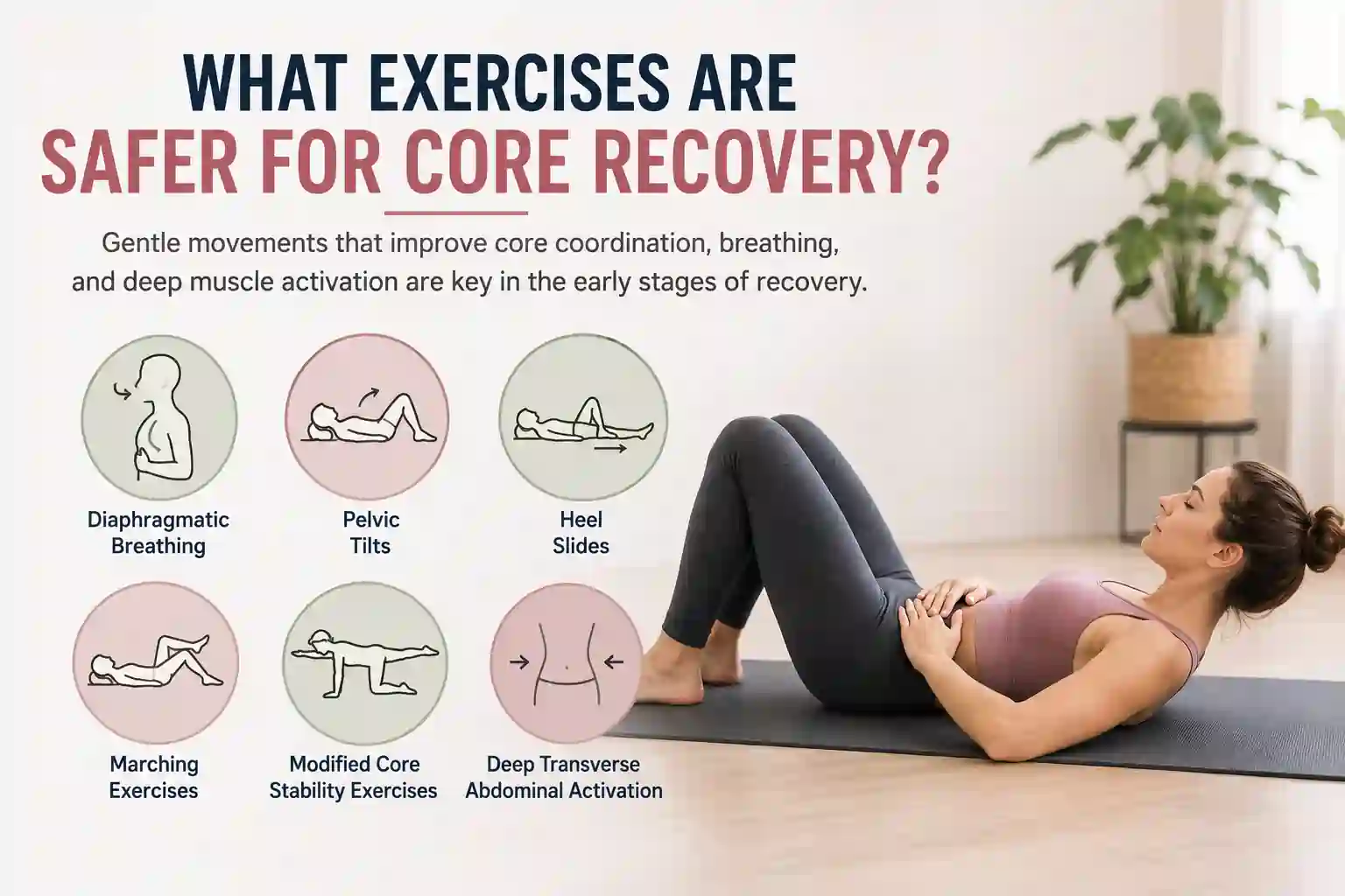 What Exercises Are Safer for Core Recovery Greater London (Redbridge)